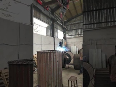 GTAW/TIG Máquina de soldadura de tubos para folhas de tubos para tubos salientes ou de descarga