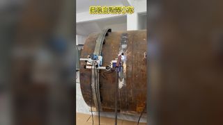 Carro magnético para soldagem de tubos com oscilação