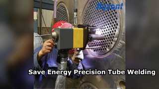 Máquina de solda inversora eficiente de tubo para folha de tubo
