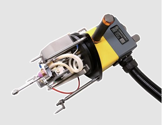 Máquina de soldadura de tubos para folhas de tubos de todas as posições de 400 Amp com controle de tela sensível ao toque para soldadura de trocadores de calor