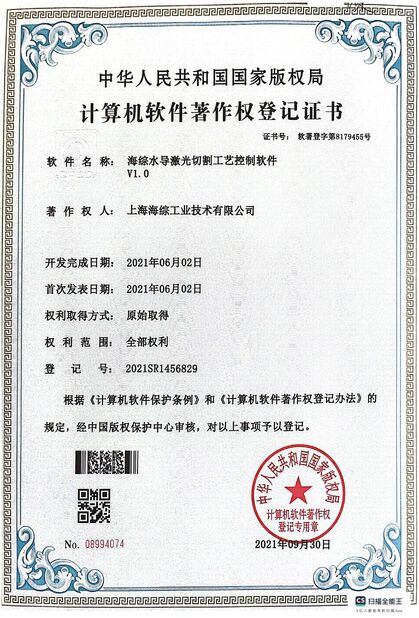 China Hyzont(Shanghai) Industrial Technologies Co.,Ltd. Certificações